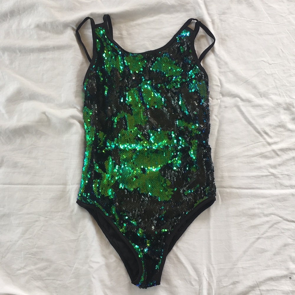 Glitter body suits